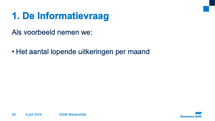 Introductie meierijstad & ggm 
Implementatie GGM